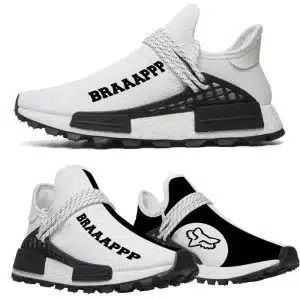 Fox Black And White NMD