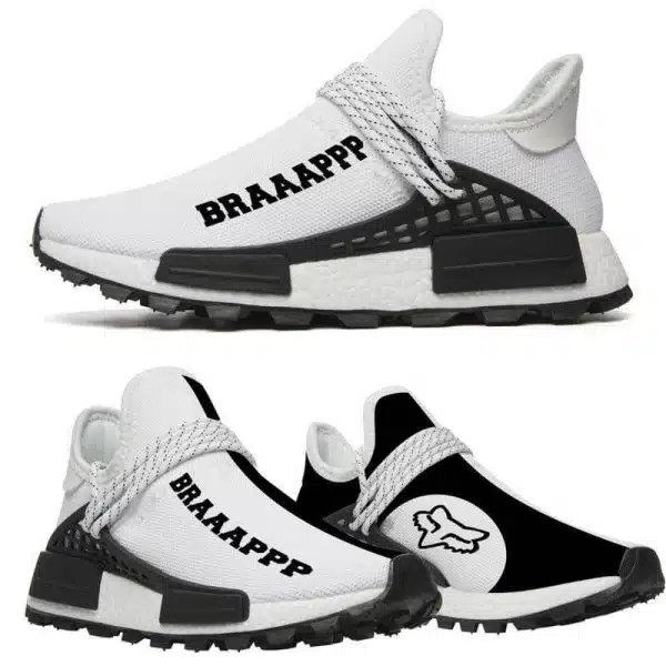 Fox Black And White NMD