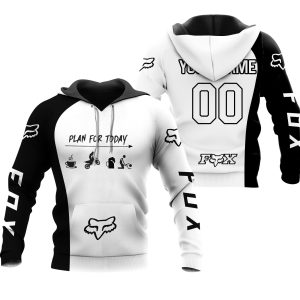 CUSTOM NAME RACING | PLAN FOR TODAY | BLACK WHITE