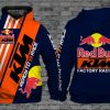 KTMR-RED BULL ALL OVER 3D PRINTED SHIRT