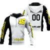 CUSTOM NAME RACING | WHITE-BLACK | VR46