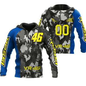 CUSTOM NAME RACING | BLUE CAMO | 46VR