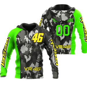 CUSTOM NAME RACING | GREEN CAMO | 46VR