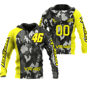 CUSTOM NAME RACING | YELLOW CAMO | 46VR