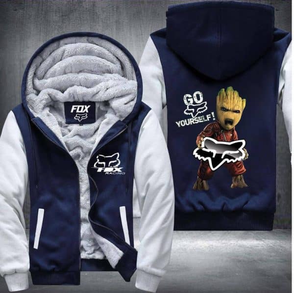 Gofx Groot Fleece Zip Hoodie - Image 3