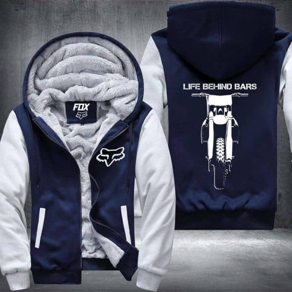 Life Behind Bars Fleece Zip Hoodies - Image 4