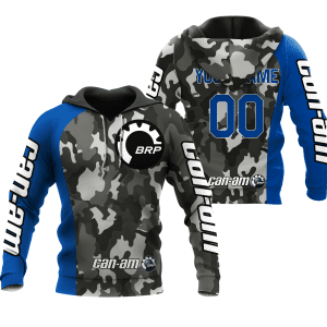 CUSTOM NAME RACING | BLUE CAMO | CAN-AM
