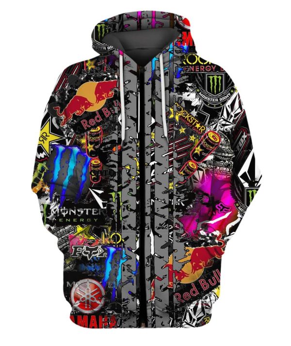 Unique 3D Printed Motocross Shirts - Image 2
