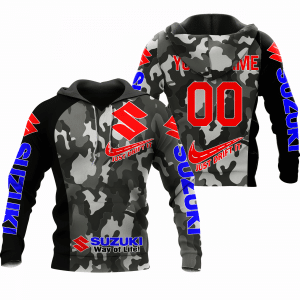 CUSTOM NAME RACING | BLACK CAMO | SUZUKI
