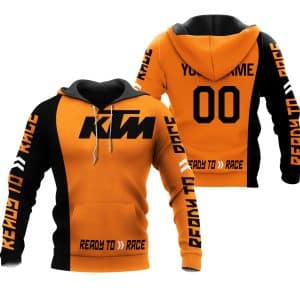 CUSTOM NAME RACING | BLACK-ORANGE | KTM