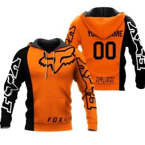 CUSTOM NAME RACING | BLACK-ORANGE