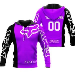 CUSTOM NAME RACING | BLACK-PURPLE