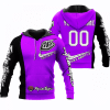 CUSTOM NAME RACING | BLACK-PURPLE | TROY LEE DESIGNS