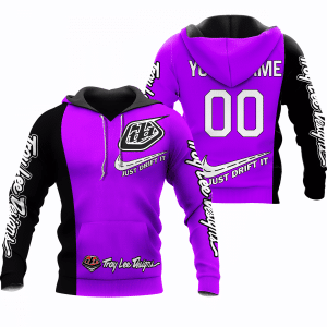 CUSTOM NAME RACING | BLACK-PURPLE | TROY LEE DESIGNS
