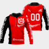 CUSTOM NAME RACING | BLACK-RED | HUSQVARNA