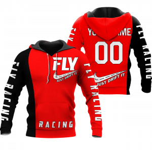 CUSTOM NAME RACING | BLACK-RED | FLY RACING