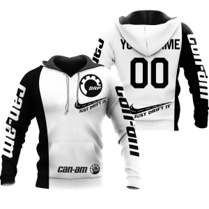 CUSTOM NAME RACING | BLACK-WHITE | CAN AM