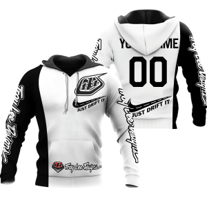 CUSTOM NAME RACING | BLACK-WHITE | TROY LEE DESIGNS