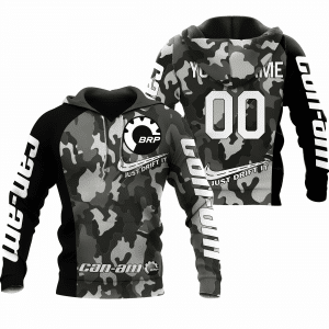 CUSTOM NAME RACING | BLACK CAMO | CAN AM