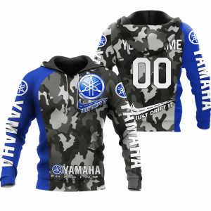 CUSTOM NAME RACING | BLUE CAMO | YAMAHA V1