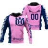 CUSTOM NAME RACING | BLUE-PINK | HUSQVARNA V3