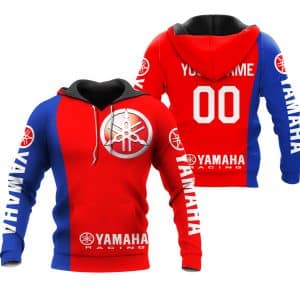 CUSTOM NAME RACING | BLUE-RED | YAMAHA V3