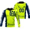 CUSTOM NAME RACING | BLUE-GREEN | HUSQVARNA V5