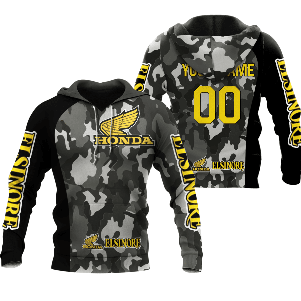 CUSTOM NAME RACING | BLACK CAMO | HONDA ELSINORE