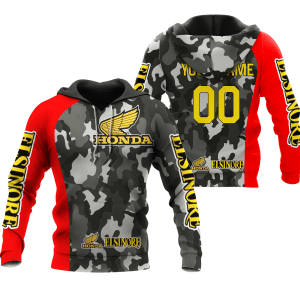 CUSTOM NAME RACING | RED CAMO | HONDA ELSINORE