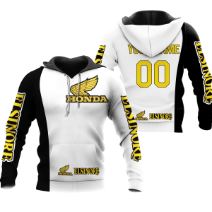 CUSTOM NAME RACING | BLACK-WHITE | HONDA ELSINORE