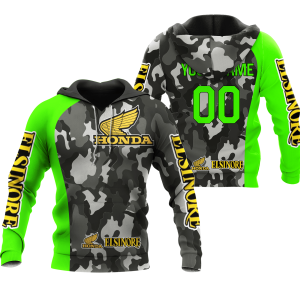 CUSTOM NAME RACING | GREEN CAMO | HONDA ELSINORE