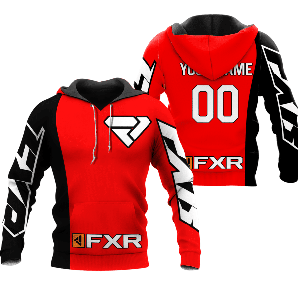 CUSTOM NAME RACING | BLACK-YELLOW | FXR