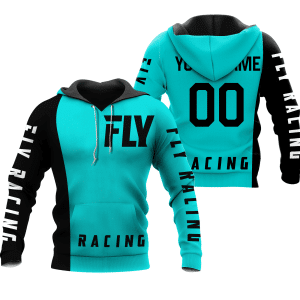 CUSTOM NAME RACING | BLACK-SKY| FLY RACING