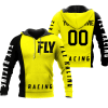 CUSTOM NAME RACING | BLACK-YELLOW | FLY RACING