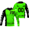 CUSTOM NAME RACING | BLACK-GREEN | FLY RACING
