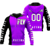 CUSTOM NAME RACING | BLACK-PURPLE | FLY RACING