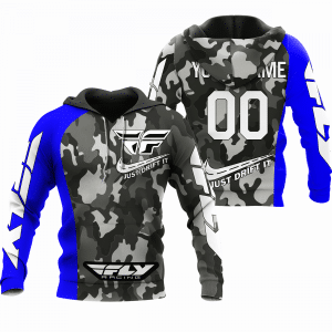 CUSTOM NAME RACING | BLUE CAMO | FLY RACING