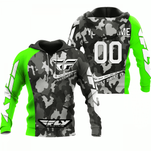 CUSTOM NAME RACING | GREEN CAMO | FLY RACING