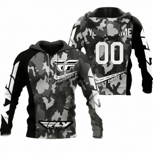 CUSTOM NAME RACING | BLACK CAMO | FLY RACING