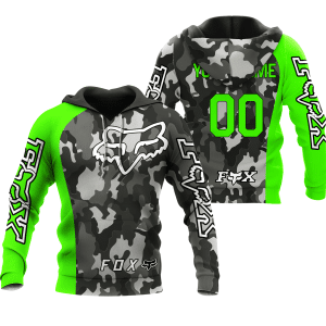 CUSTOM NAME RACING | GREEN CAMO | FOX RACING