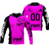 CUSTOM NAME RACING | BLACK-PINK | FOX RACING