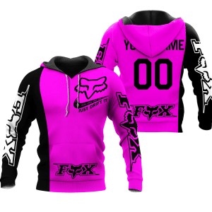 CUSTOM NAME RACING | BLACK-PINK | FOX RACING
