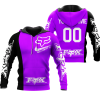 CUSTOM NAME RACING | BLACK-PURPLE | FOX RACING