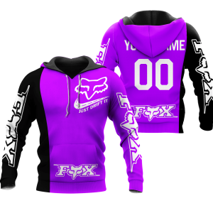 CUSTOM NAME RACING | BLACK-PURPLE | FOX RACING