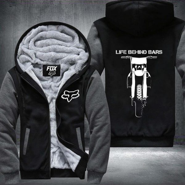 Life Behind Bars Fleece Zip Hoodies - Image 3