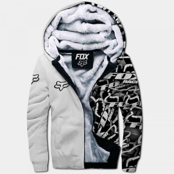 [PREMIUM] FX WHITE GROOT FLEECE HOODIE - Image 2