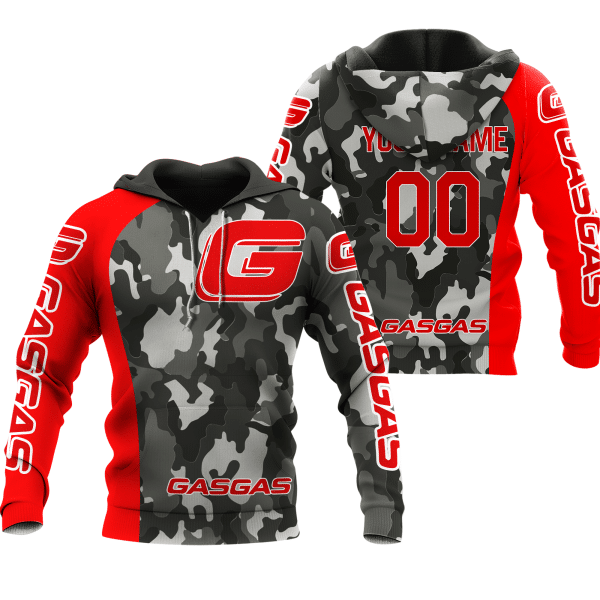 CUSTOM NAME RACING | RED CAMO | GASGAS
