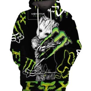 MEN WOMEN FOX 3D HOODIE, FOX HOODIE