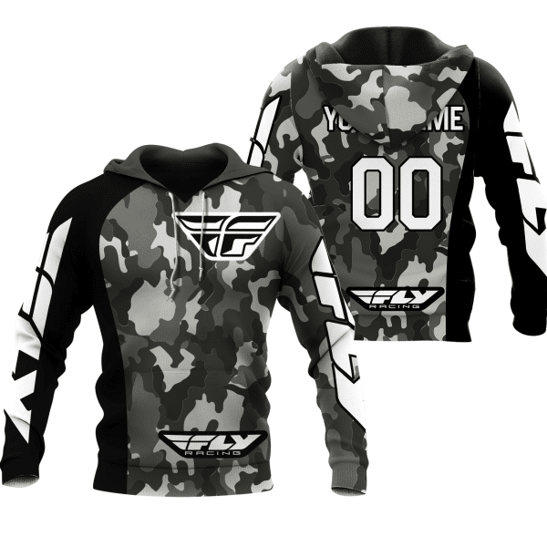 CUSTOM NAME RACING | BLACK CAMO | FLY RACING