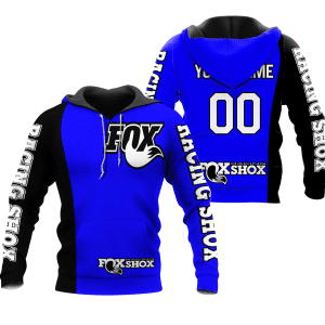 CUSTOM NAME RACING | BLACK BLUE | FOX RACING